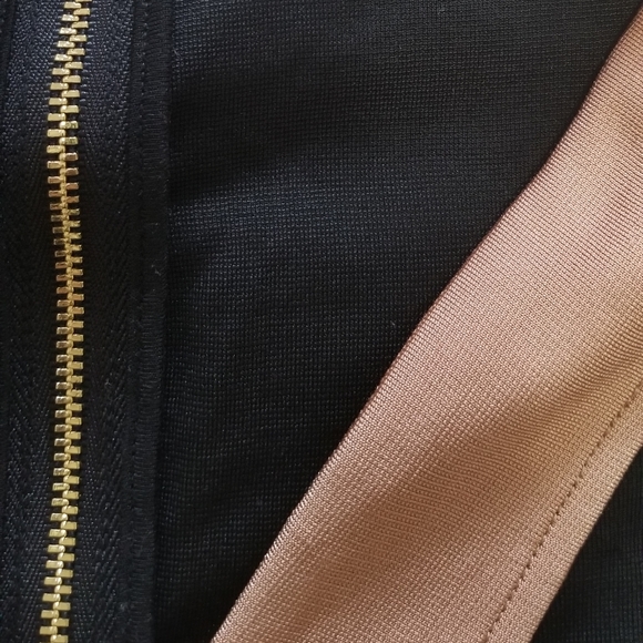 H&M bodycon dress, Midi,Size S, nude,black&white - Picture 6 of 6